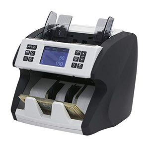 Demotio MA-180S Bank Grade Mixed Denomination and Multi-Currency Bill Counter with Full Detection and Receipt Printing Function (with Optional Printer) and Life Long Maintenance Service