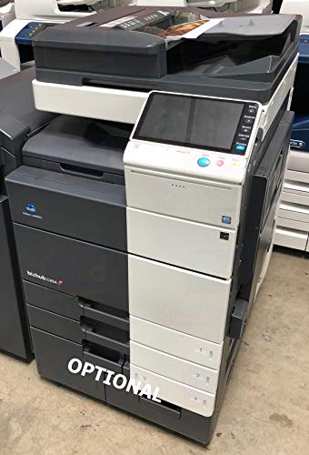 Konica Minolta BizHub C654 A3 Color Laser Multifunction Copier - 65ppm, Copy, Print, Scan, Internet Fax, Auto Duplex, Network, 1800 x 600 DPI, 2 Trays, Cabinet
