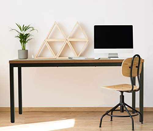 A AIRLLEN Computer Desk, 30X59 Inch Modern Simple Sturdy Office Writing Desk Study Table for Home Office