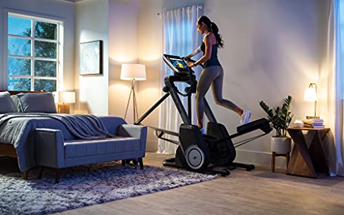 NordicTrack FS14i FreeStride Elliptical with 14” HD Touchscreen and 12-Month iFit Family Membership ($396 Value)