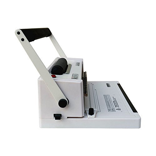 TruBind Coil-Binding Machine - with Electric Coil Inserter - TB-S20A - Professionally Bind Books and Documents - Office or Home Use - Adjustable Hole-Punching and Paper-Size Settings