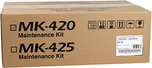 Kyocera 1702FT7US0 Model MK-420 Maintenance Kit For use with Kyocera KM-2550 Monochrome A3 Multifunctional Printer, Up to 300000 Pages Yield at 5% Average Coverage