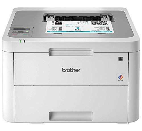 Brother HL-L3210CW Compact Digital Color Printer Providing Laser Printer Quality Results with Wireless (Renewed)