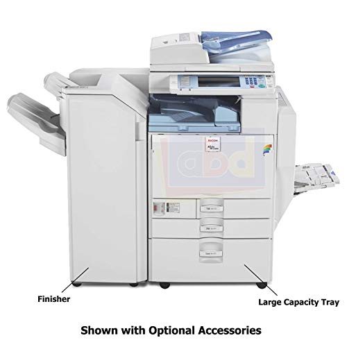 Ricoh Aficio MP C4500 Color Multifunction Copier - A3, 45ppm, Copy, Print, Scan, Duplex, 2 Trays and Stand (Renewed)