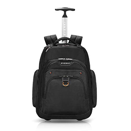 EVERKI Atlas Wheeled Laptop Backpack, 13-Inch to 17.3-Inch Adjustable Compartment, Business Professional (EKP122)