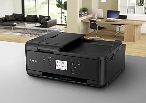 Canon Wireless Pixma Inkjet All-in-one Printer with Scanner, Copier, Mobile Printing, Airprint and Google Cloud + Bonus Set of Ink and Printer Cable