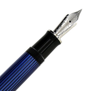 Pelikan 805 Blue Series Fountain Pen - Blue/Black, Fine Nib 933622
