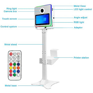 WideMeet Portable 15.6 Inch DSLR Photo Booth Machine