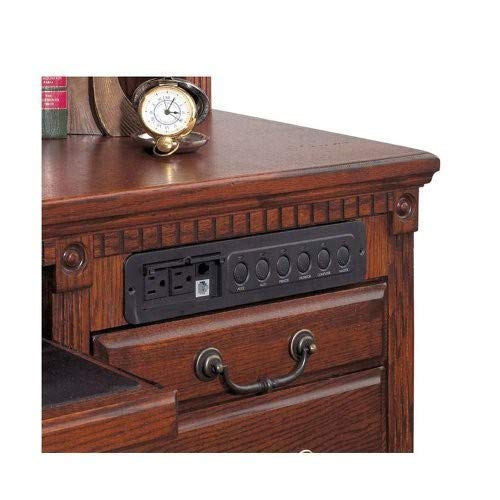 Martin Furniture HCR5401/D Contemporary Office Double Pedestal Executive Desk