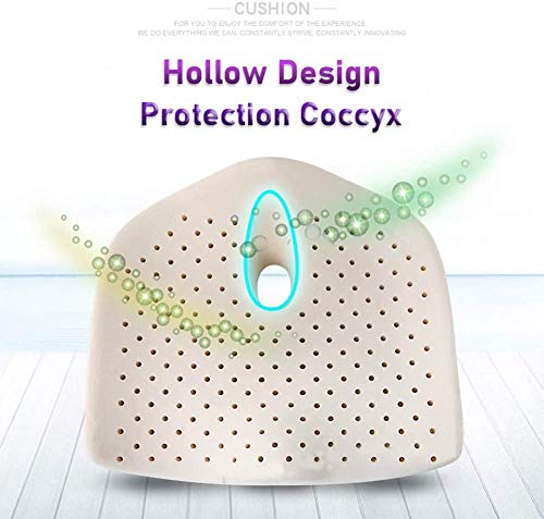 Seat Cushion and Lumbar Support Pillow Orthopedic for Office Chair - Relieve Lower Back Pain, Women