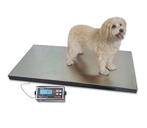 1000 LBS x 0.2 LBS Capacity, Optima Scale OP-922 Portable Veterinary Scale With Internal Rechargeable Battery NEW !!!