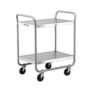 Lakeside Manufacturing Stainless Steel Utility Cart, 2 Shelves, 500 lb. Capacity (Fully Assembled)