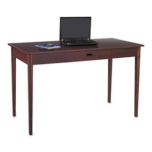 Safco Products 9446MH Apres Table Desk with Drawer, Mahogany
