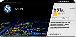 HP 651A (CE342A) Yellow Toner Cartridge for HP LaserJet Enterprise 700