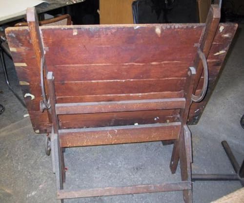 Generic Antique Drafting Table & Stand