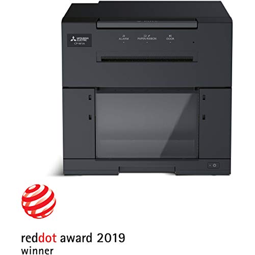 Mitsubishi CP-M1A Professional Dye Sub Photo Printer for Booth and Event Photography Bundle with Slinger Padded Bag, 4x6-inch Media (750 Prints), Includes 3 Year Warranty