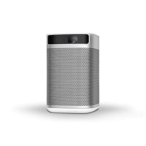 XGIMI MOGO Pro,1080P Full HD, 300 ANSI Lumen Smart Portable Projector, Harman/Kardon Speakers, Android TV 9.0, Google Play Store, The Only 1080P Android TV Portable Cinema