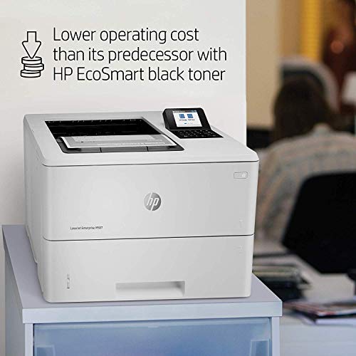 HP Laserjet Enterprise M507dn with One-Year, Next-Business Day, Onsite Warranty, Works with Alexa (1PV87A)