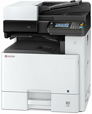 Kyocera 1102P42US0 Model ECOSYS M8124cidn Color A3 MFP Multi-Function Laser Printer (Print/Scan/Copy/Fax), 24 ppm Color, Resolution 600 x 600 dpi Up To Fine 1200 x 1200 dpi, Duplex, HyPAS Capable