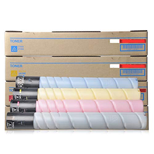 UKKU Compatible Toner Cartridge Replacement for Konica Minolta TN514 for Konica Minolta Bizhub C458 C558 C658 Printer Black Yellow Cyan Magenta Printer Accessories Set