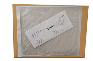 9.5" x 12" Clear Packing List Back Side Loading Plain Face Envelopes Pouches (3000 Pcs)