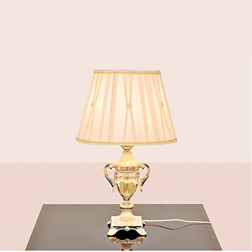 505 HZB European Style Bedroom Bedside Lamp Crystal Lamp Bedside Lamp Creative Study Room