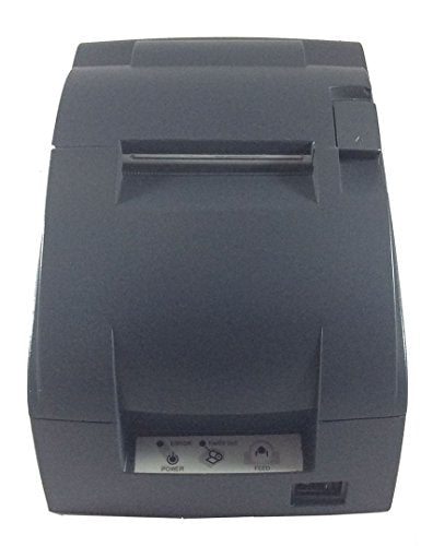 TM-U220B, Impact, two-color printing, 6 lps, Serial interface only, Power supply, Dark gray