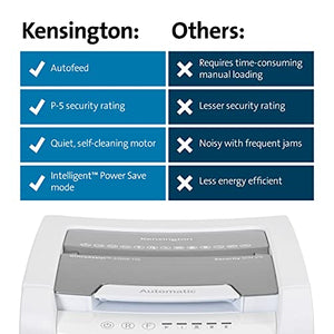 Kensington OfficeAssist 150-Sheet Auto-Feed Micro Cut Shredder - K52050AM