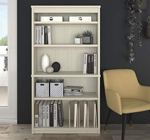 Bestar Universel 36W Bookcase in White Chocolate