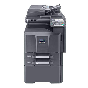 Kyocera TASKalfa 5550ci Color Copier Printer Scanner All-in-One MFP - 11x17, 12x18, Auto Duplex, 55 ppm, 2 Trays and Stand (Renewed)