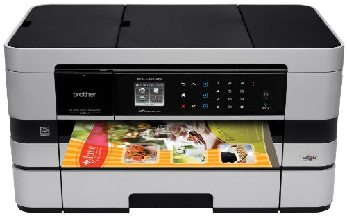 Brother Printer BusinessSmart MFC-J4610DW Wireless Color Photo Printer with Scanner, Copier and Fax, Amazon Dash Replenishment Enabled