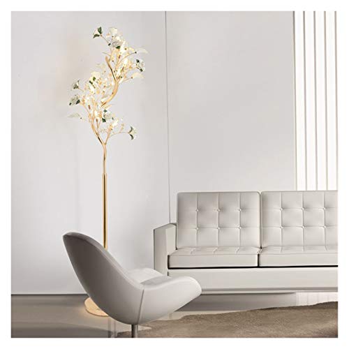 EESHHA Crystal Floor Lamp with Ceramics Base - Nero Red 1