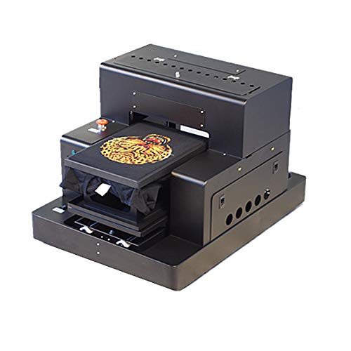 Automatic Digital T-Shirt Printer A3 DTG Printer Prinning on Hoodies Sweatshirts Pants Tshirts 110v/220v, Without Ink