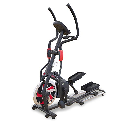 Fitness Reality Bluetooth Smart Technology Elliptical Trainer with Flywheel Turbo Drive(2346), Black