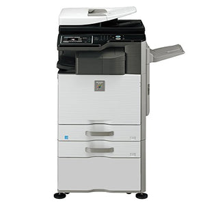 Sharp MX-3115N Tabloid-Size Color Laser Multifunction Copier - 31ppm, Copy, Print, Scan, Network, Duplex, 2 Trays, Cabinet