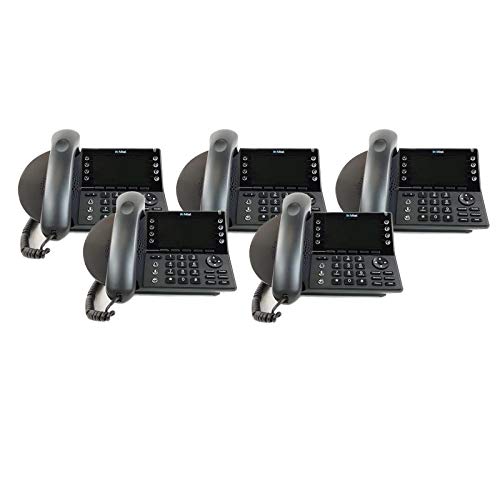 Mitel ShoreTel IP 485G Gigabit IP Telephone (10578) Multi-Pack - 5 Phones