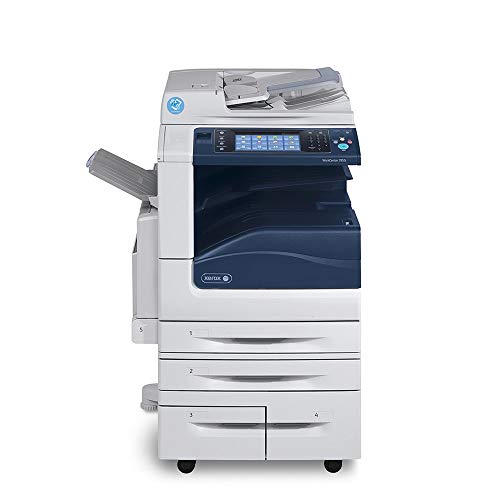 Xerox Workcentre 7845i Tabloid-Size Color Multifunction Laser Copier - 45ppm, Copy, Print, Scan, Auto Duplex, Network, 2 Trays, High Capacity Tandem Tray (Renewed)