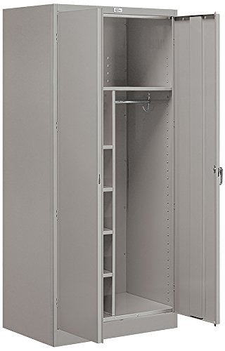 Salsbury Industries Combination Storage Cabinet, 78-Inch by 24-Inch, Gray