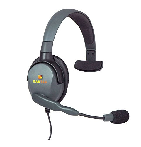 EARTEC HUB7SMXS - 7 Person Wireless Communication System with 6 Single Headsets, 1 Max 4G Headset, and Mini Base Transceiver