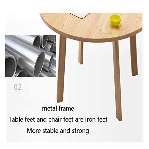 SYLTER Modern Minimalist Office Conference Table & Chair Set - Green