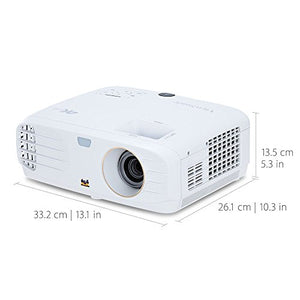 ViewSonic 4K Projector with 3500 Lumens HDR Support and Dual HDMI for Home Theater Day and Night (PX747-4K)