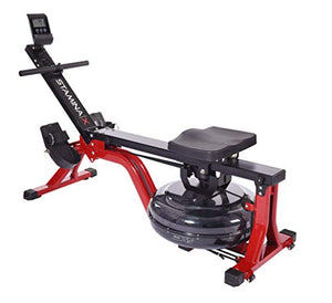 Stamina | X Water Rower, Black/Red