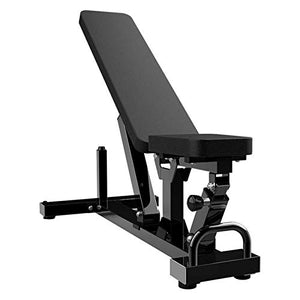 DSWHM Safety Comfortable Adjustable Benches Utility Weight Bench for Weightlifting and Strength Training Exercise & Fitness Strength Training Equipment