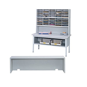Safco Home Office Mailroom Storage E-Z Sort Riser - Gray