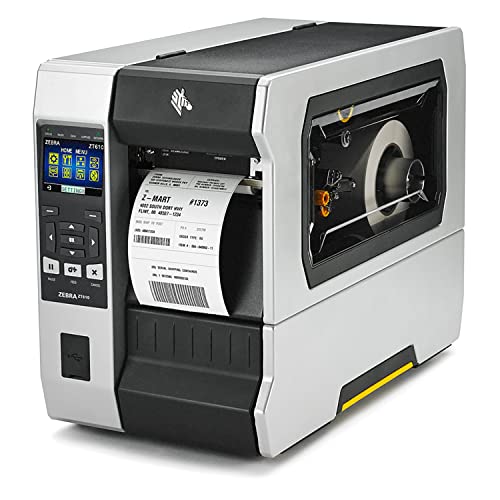 ZEBRA ZT610 Industrial Printer, 600 dpi, 4.09" Print Width - Serial, USB, Ethernet, Bluetooth 4.0