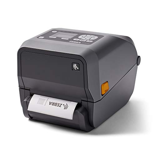 Zebra ZD620t Thermal Transfer Desktop Printer LCD 203 dpi Print Width 4 in WiFi Bluetooth Ethernet Serial USB Peeler Preinstalled ZD62142-T11L01EZ