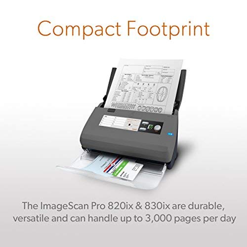 Ambir ImageScan Pro 820ix 20ppm High-Speed ADF Scanner