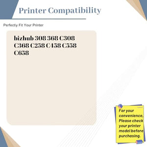 KEFINK High Yield DV313 Developer Unit Replacement for Konica Minolta Bizhub Printers (3-Pack)