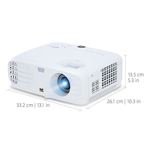 ViewSonic 1080p Projector with 3500 Lumens DLP 3D Dual HDMI and Low Input Lag for Home Theater and Gaming (PX700HD)