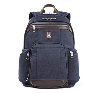 Travelpro Platinum Elite - 17-Inch Business Laptop Backpack, True Navy, 17.5-Inch